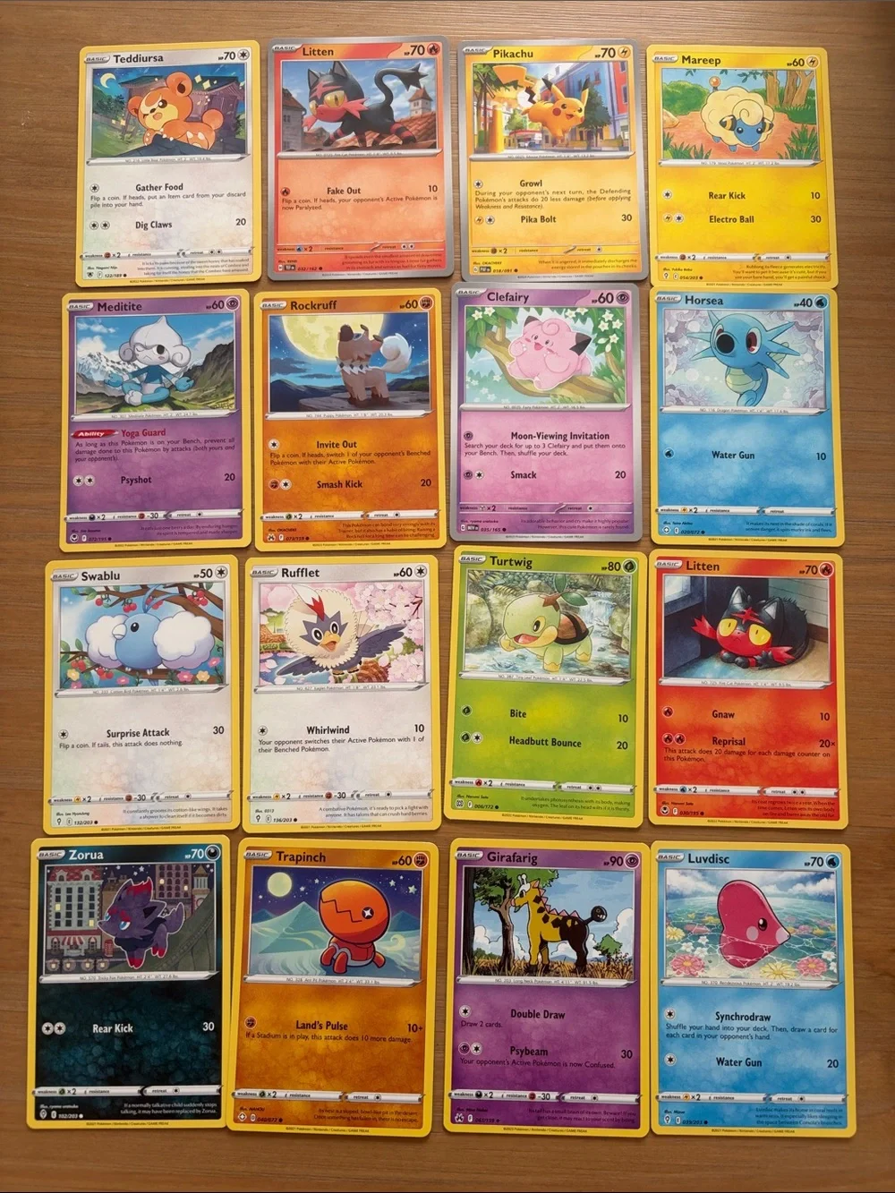 🐻 Cute Pokémon Card Lot #10 🩷 | 16 Cards ✨5/$25✨